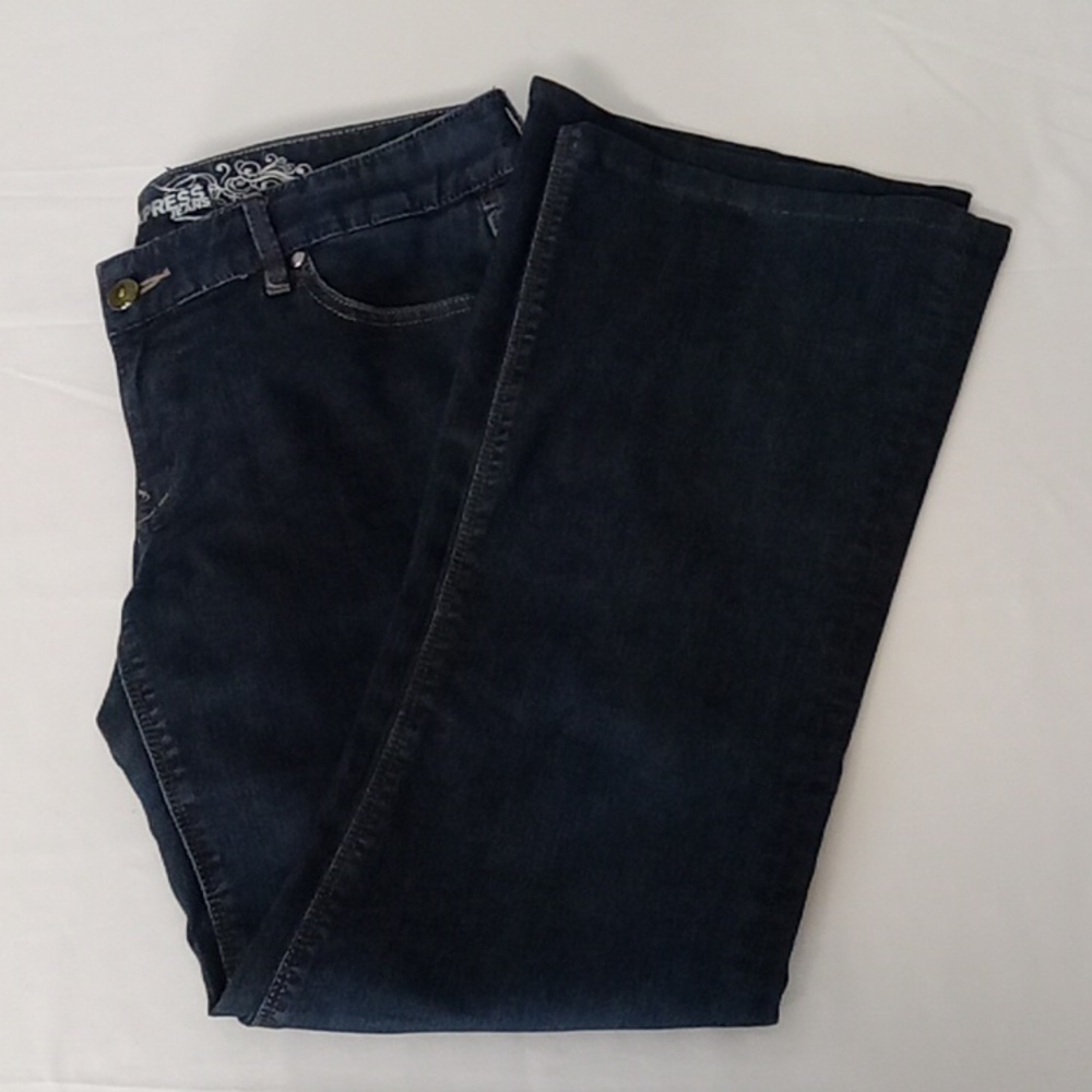 Express Stella Boot Leg Stretch Jeans Size 8r 28.5" inseam